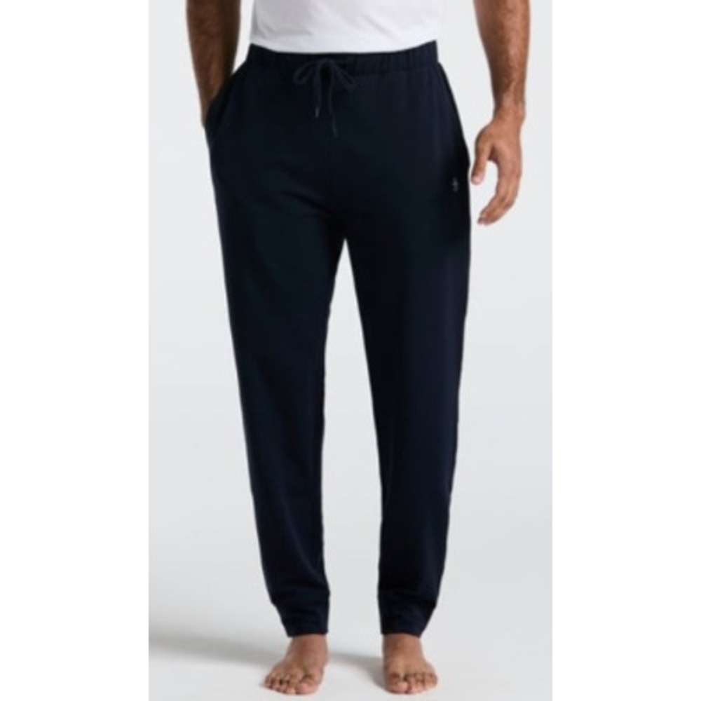 Original Penguin Sport Men's Joggers Blue Athletic Pants NEW Size Large
